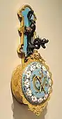 Wall clock; circa 1880; bronze and enamel; probably made by Escalier de Cristal (Paris); Art Institute of Chicago (US)
