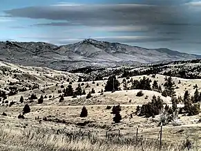 Wall Mountain, southeast face of Big Belt Mountains