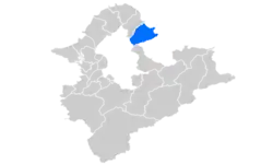 Location of Wanli in New Taipei City