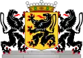 Arms of States Flanders: the part of the county of Flanders conquered by the armies of the Republic and administered as part of Zeeland.