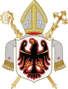 Coat of arms of the Archdiocese of Trent