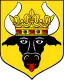 coat of arms of the city of Krakow am See