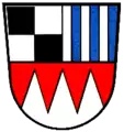 Former coat of arms of the Landkreis Kitzingen