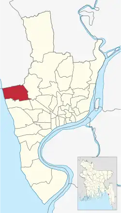 Location of North Kattali