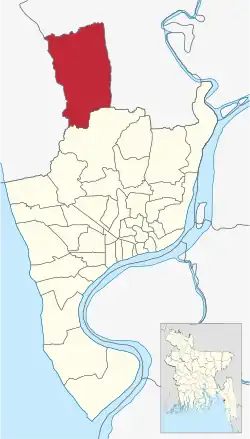 Location of South Pahartali