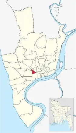 Location of North Pathantuli