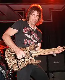 DeMartini performing in 2010