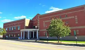 The Warren County Courthouse in Warrenton