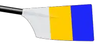 Image showing the rowing club's blade colours