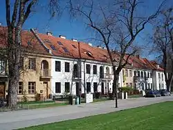 A pre-war housing estate in Old Bielany