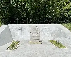 Memorial of the First Polish Army crossing Vistula river during the Warsaw Uprising