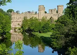 Warwick Castle, Warwick is the historic castle of the town and one of its oldest landmarks.