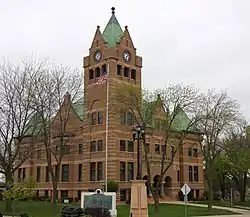 Waseca County Courthouse, Waseca, Minnesota, 1896-97.