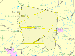 Detailed map of Washington Township