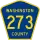 County Road 273 marker