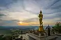 Buddha statue at Wat Phra Thart Khao Noi, Nan province
