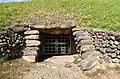 Entrance to burial chamber