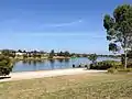 Waterways Lake, viewed from the eastern end