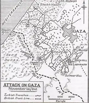 Gaza attacks on 1 and 2 November