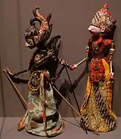 Telling stories via Wayang golek puppets in Java