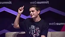 Garrix in a talk session on the MusicNotes Stage during the third day of the 2017 Web Summit technology conference at Altice Arena in Lisbon, Portugal, on 9 November 2017