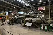 Prototype of Leopard 2 main battle tank.