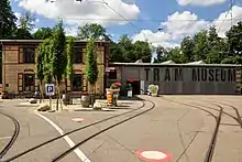 Tram Depot at Burgwies(Zürich Tram Museum)
