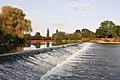 Weir on the River Severn at Upper Lode