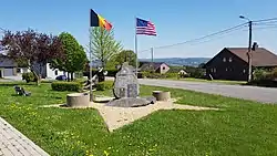 Werbomont, memorial dedicated to the 82nd Airborne Division