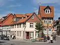 Typical old town houses