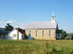 Wesley Chapel, built 1867, in Reeds Gap