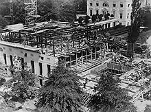 West Wing expansion, 1934