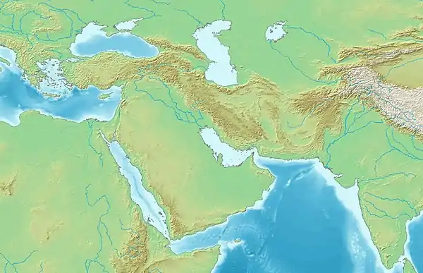 Kurdish rebellions during World War I is located in West and Central Asia