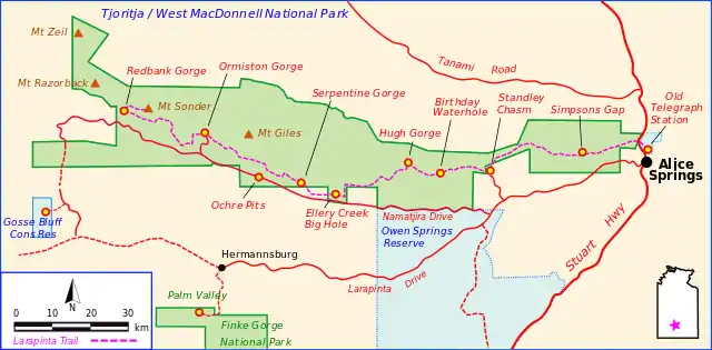 Tjoritja / West MacDonnell National Park