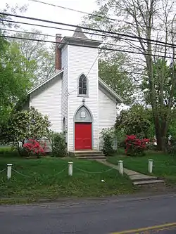 West Norwalk Meeting House, May 5, 2012