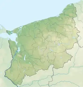Koszalin is located in West Pomeranian Voivodeship
