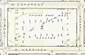 1886 Robinson Fire Map diagram