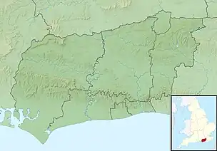 Blackdown is located in West Sussex