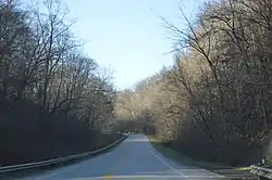 State Route 78 east of Woodsfield