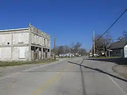 Looking northeast on Main Street (Jonesboro Road) in Westboro