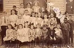 Westbrookville school circa 1908-1910