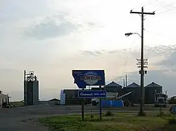 Montana State Sign in Westby