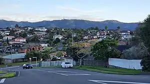 View from Palomino Drive, looking toward the Waitākere Ranges