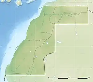 Bir Gandus is located in Western Sahara