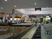 The food court in Westfield Whitford City.