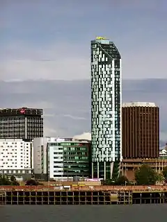 West Tower, Brook Street, by Aedas(2007)