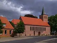Wettrup, church