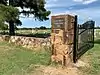 Wetumka Cemetery Pavilion and Fence