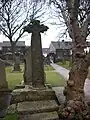 Third Anglo-Saxon cross in the churchyard