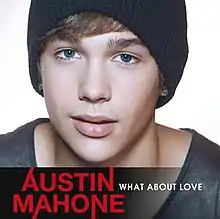 A close-up of Mahone's face while he's wearing a black toque.